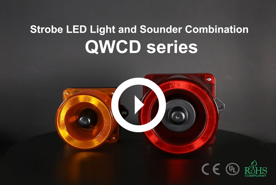 LED爆闪型警示灯&电笛QWCD series