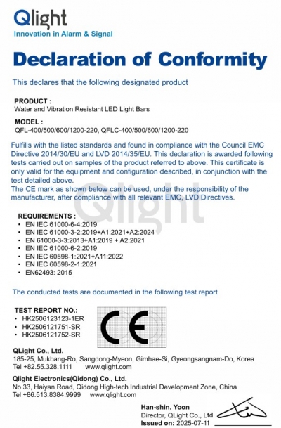 QFL(C)200/300/400/500/600/1200-230